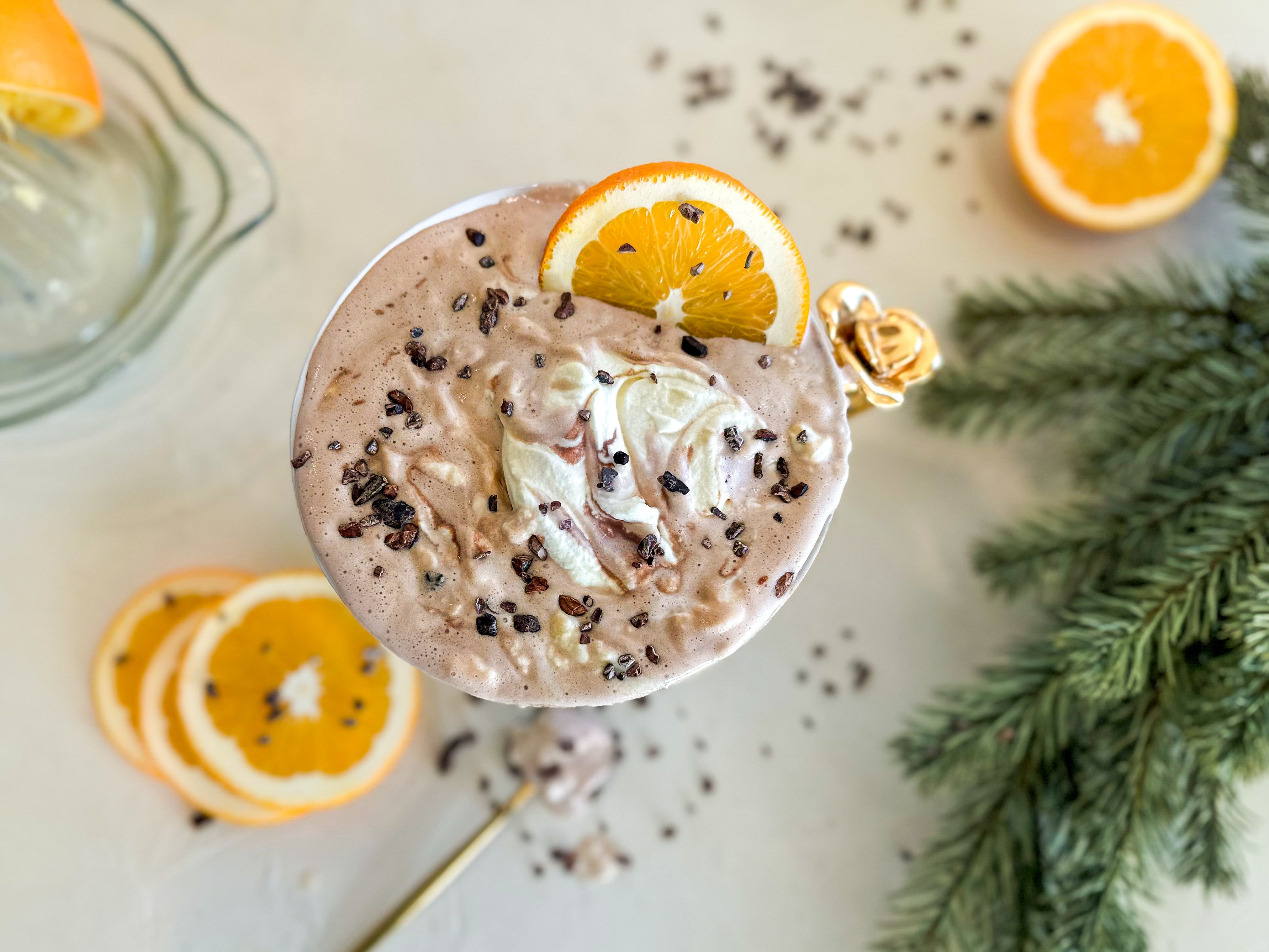 Magnesium-Infused Orange Hot Chocolate Recipe