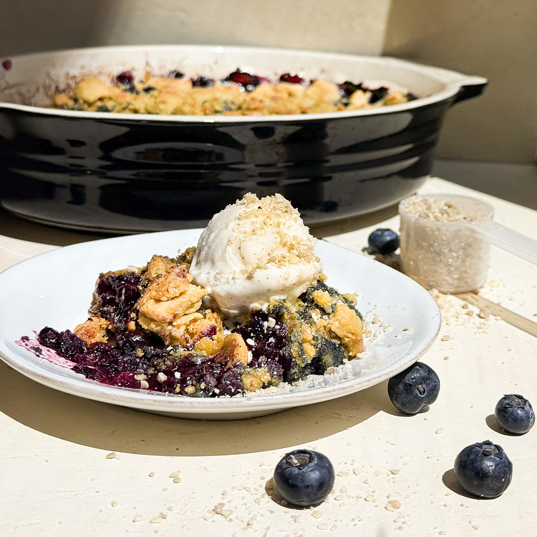 Blueberry Lemon Cookie Crumble