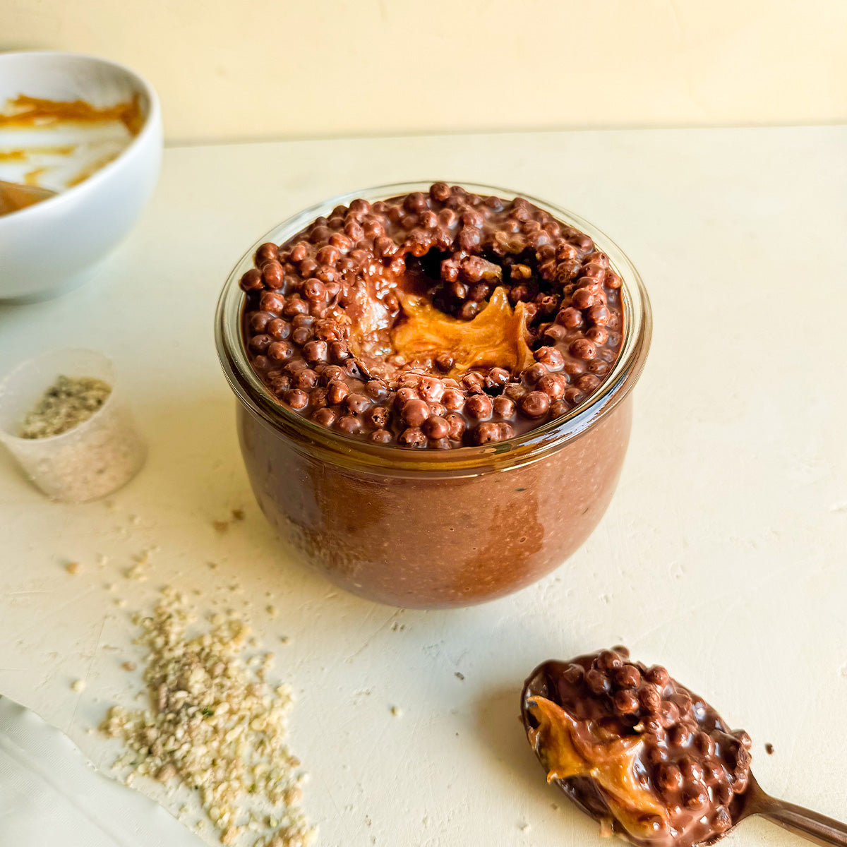 Chocolate Crunch Protein Bowl