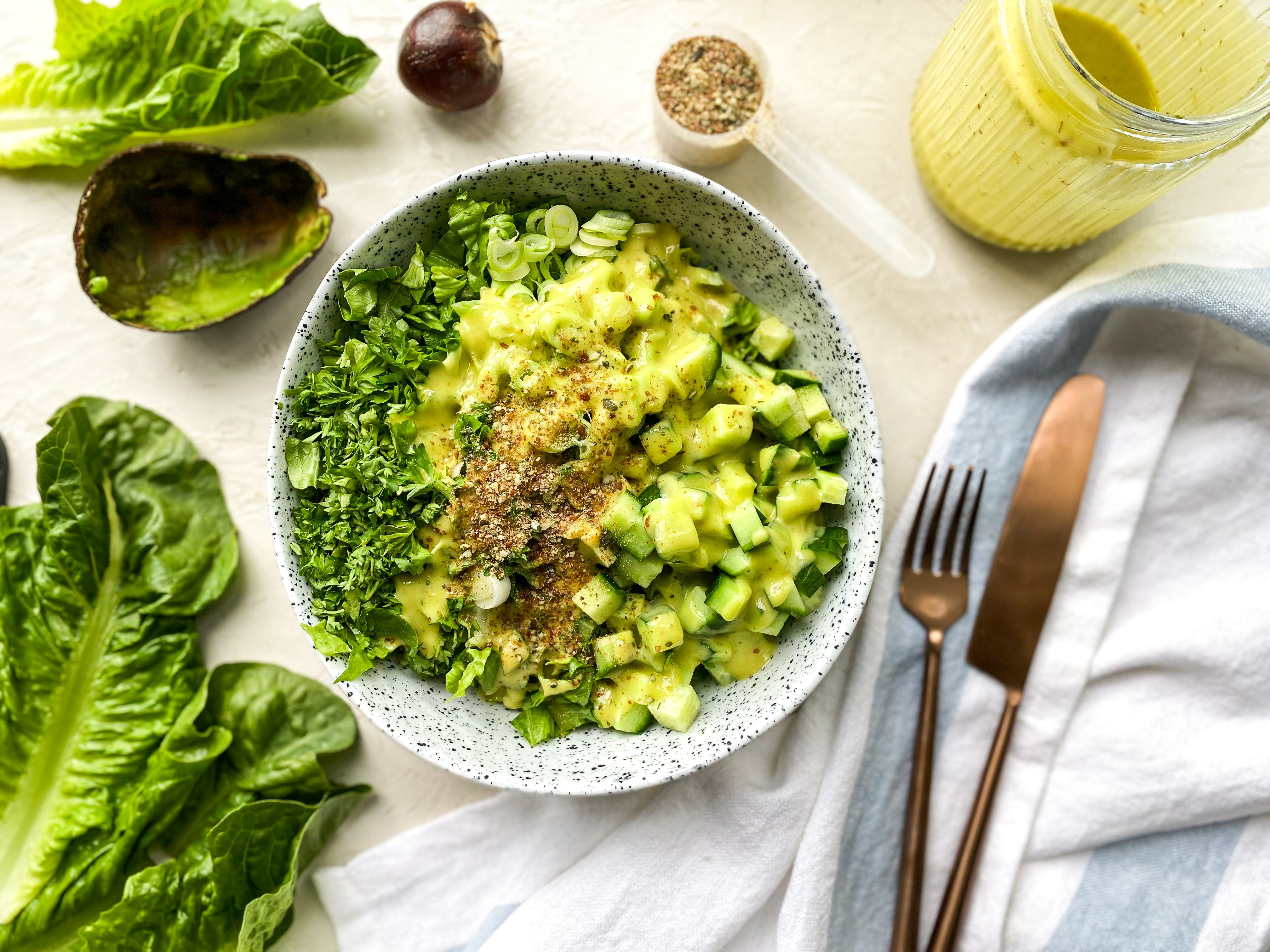 Green Chopped Salad Recipe
