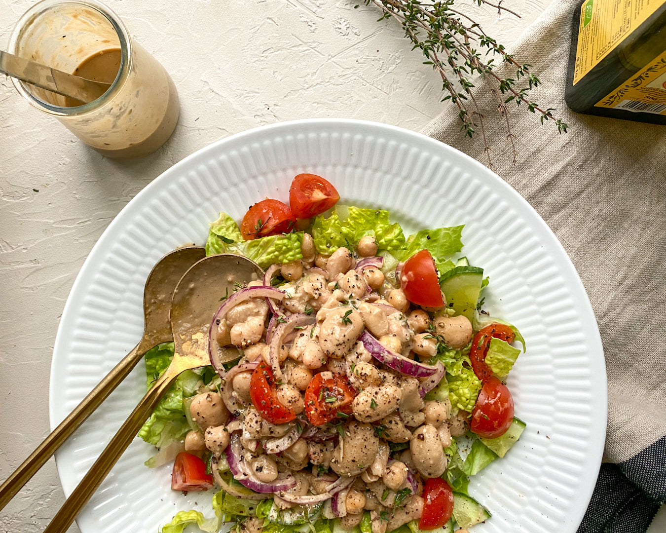 Creamy Balsamic Tahini Dressing Recipe