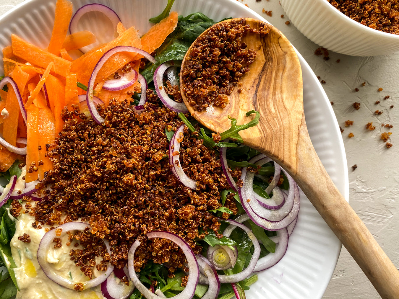 Spicy Crispy Quinoa Recipe