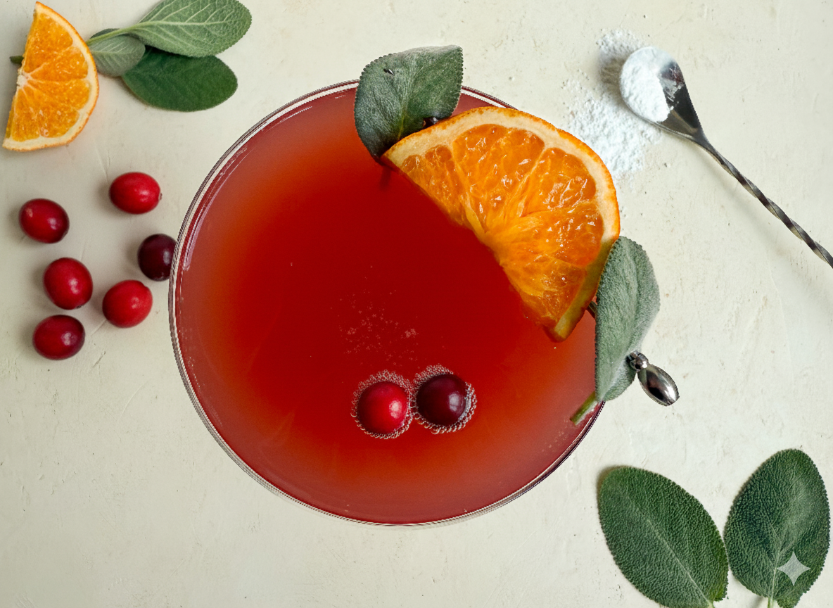 Cranberry Ginger Beer Sparkler Recipe