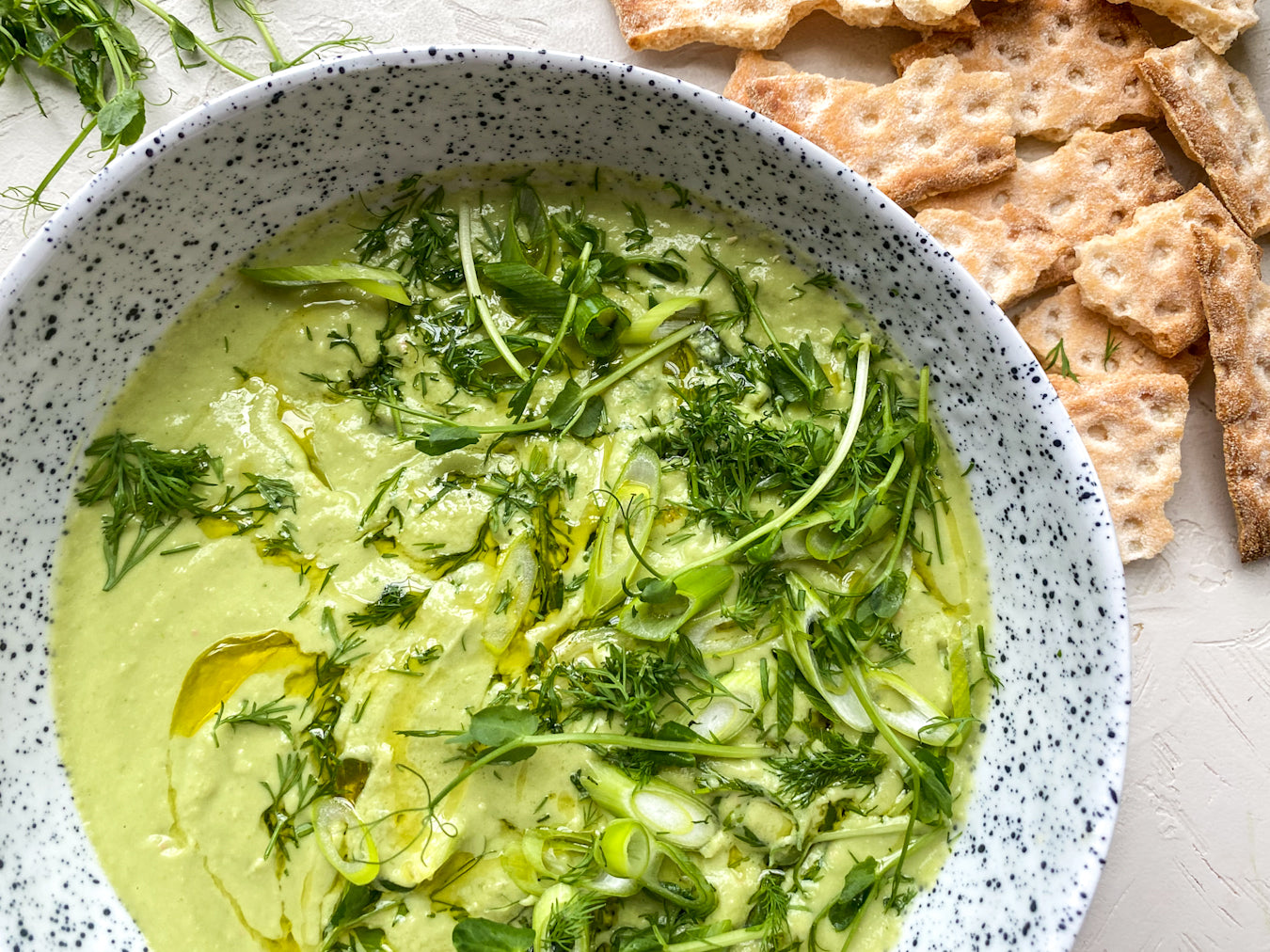 Spring Green Butter Bean “Hummus” Recipe