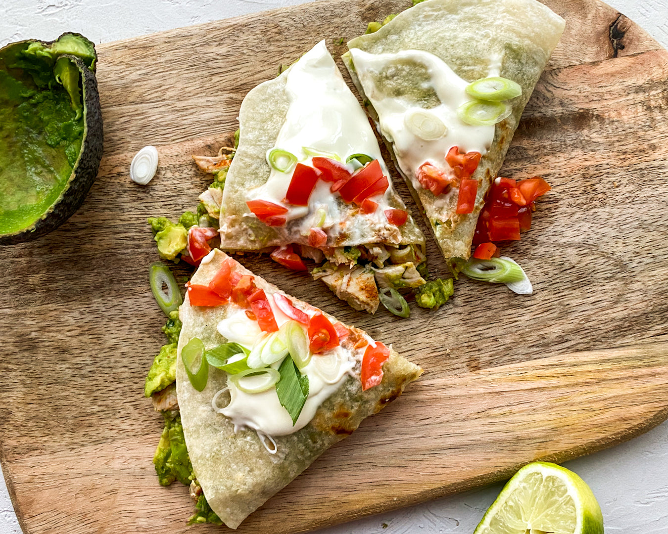 Crunchy Spicy Chicken & Guac Wrap Recipe