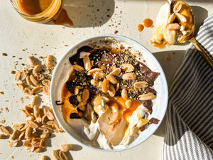 Seed Cycling Snickers Bowl Recipe
