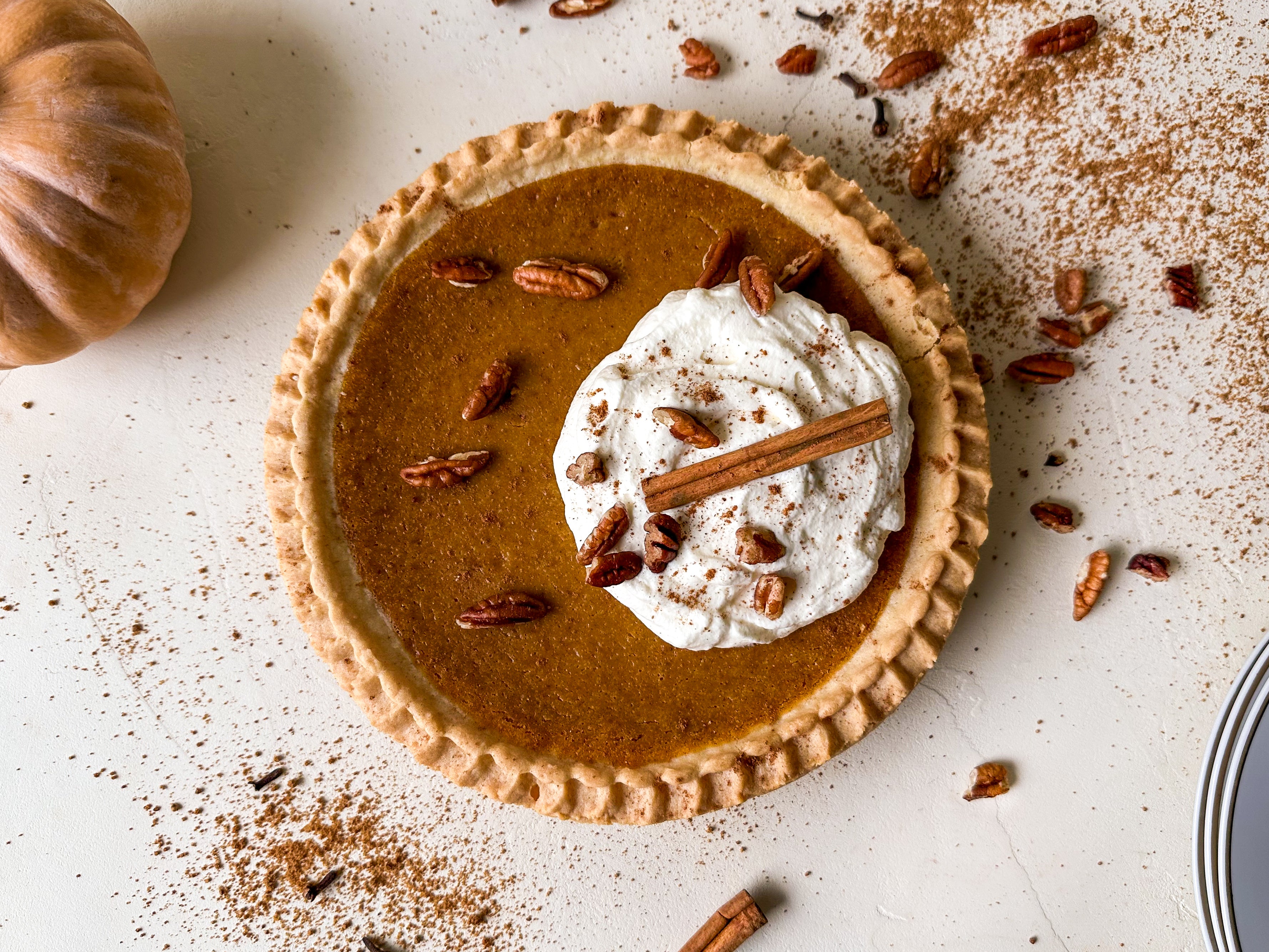 Homemade Pumpkin Pie Recipe