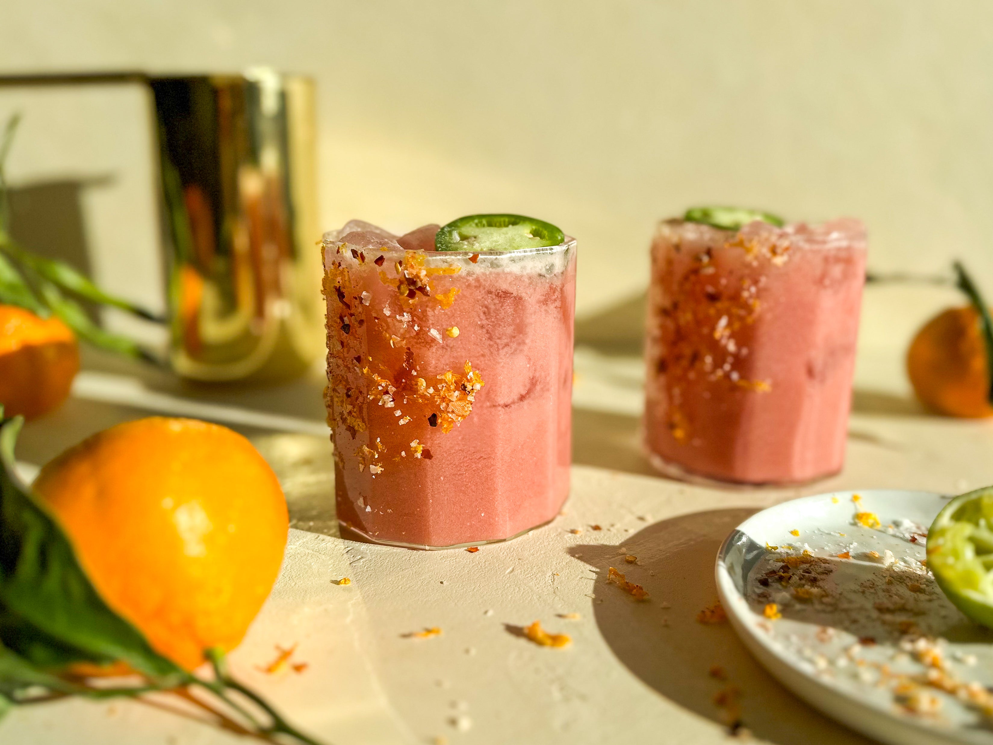 Blood Orange Margarita Mocktail Recipe