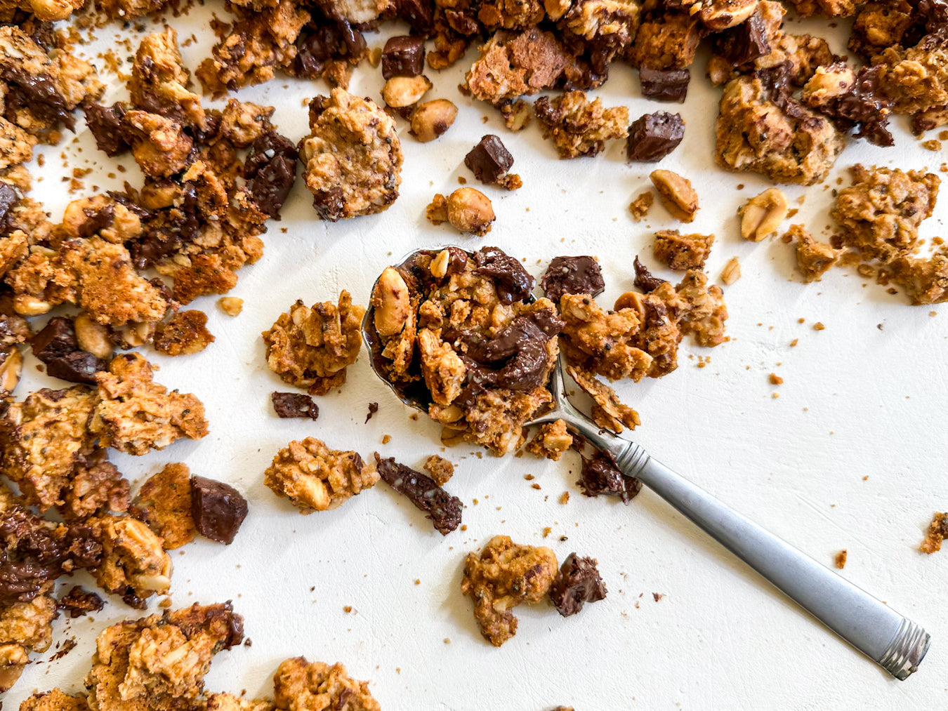 Seed Cycling Peanut Butter Cup Granola Recipe