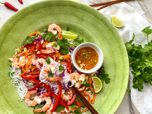 Spicy Lime Shrimp Noodle Salad Recipe