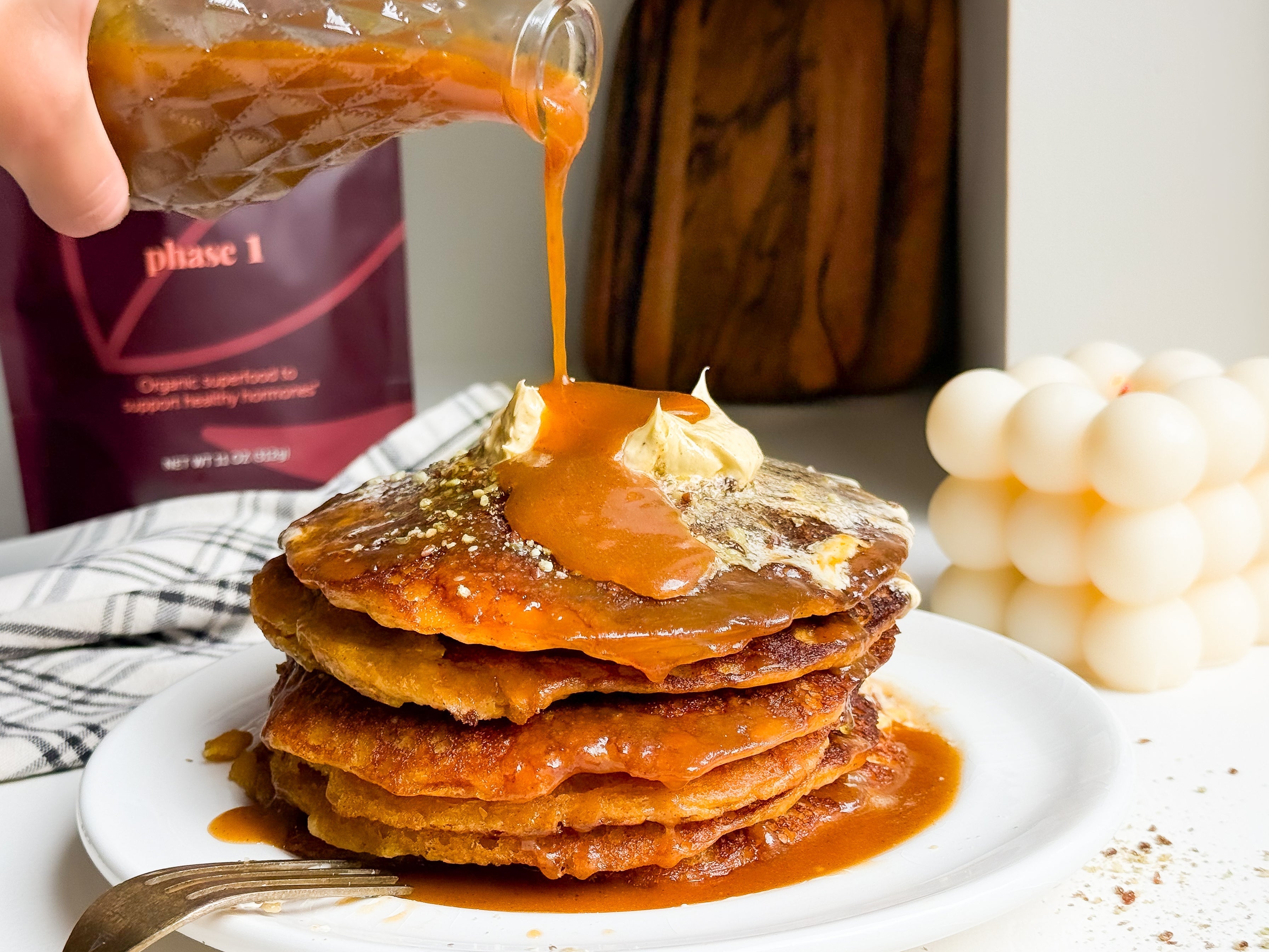 Pumpkin Protein Pancakes Recipe
