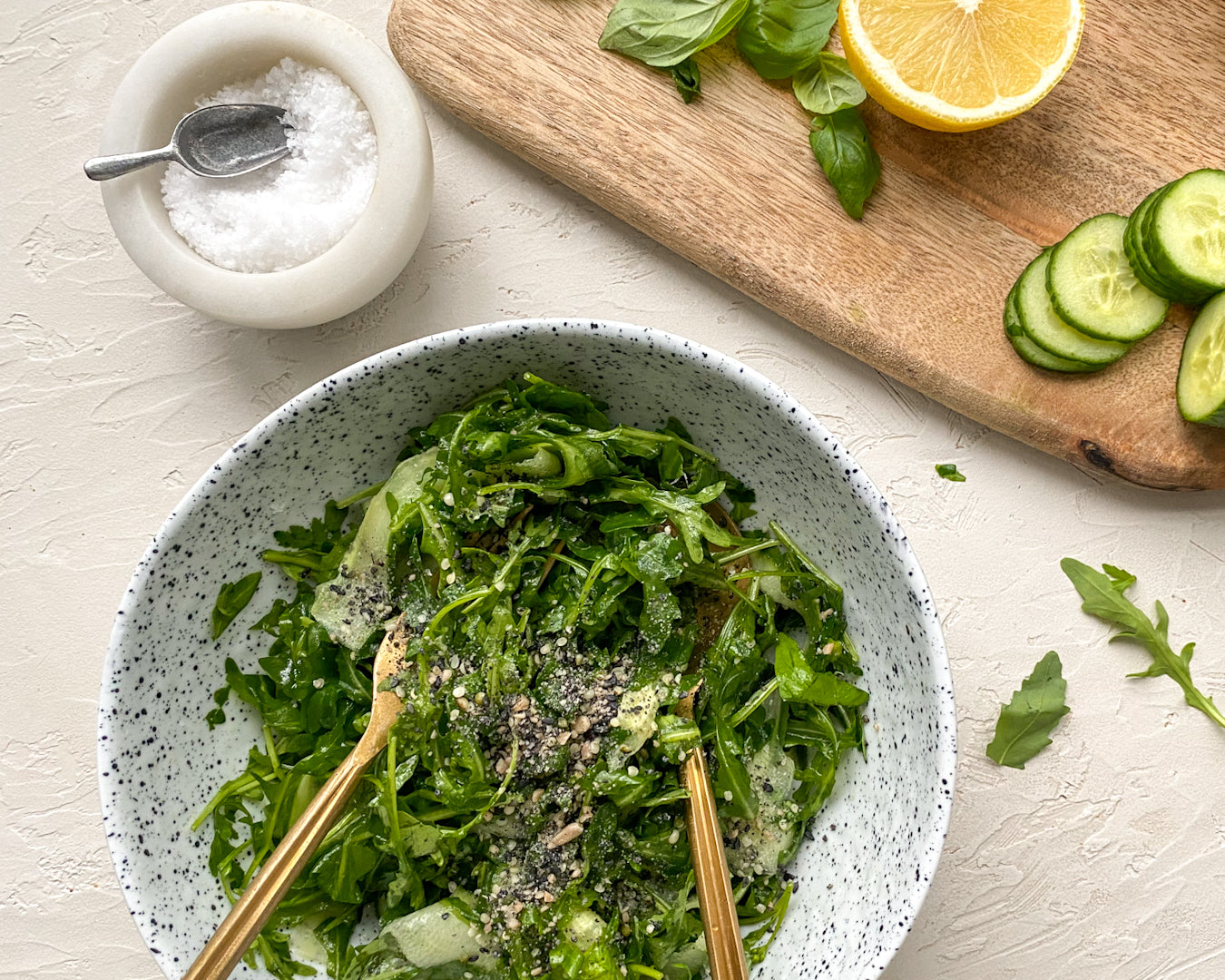 Mona Vand’s Massaged Arugula Salad Recipe