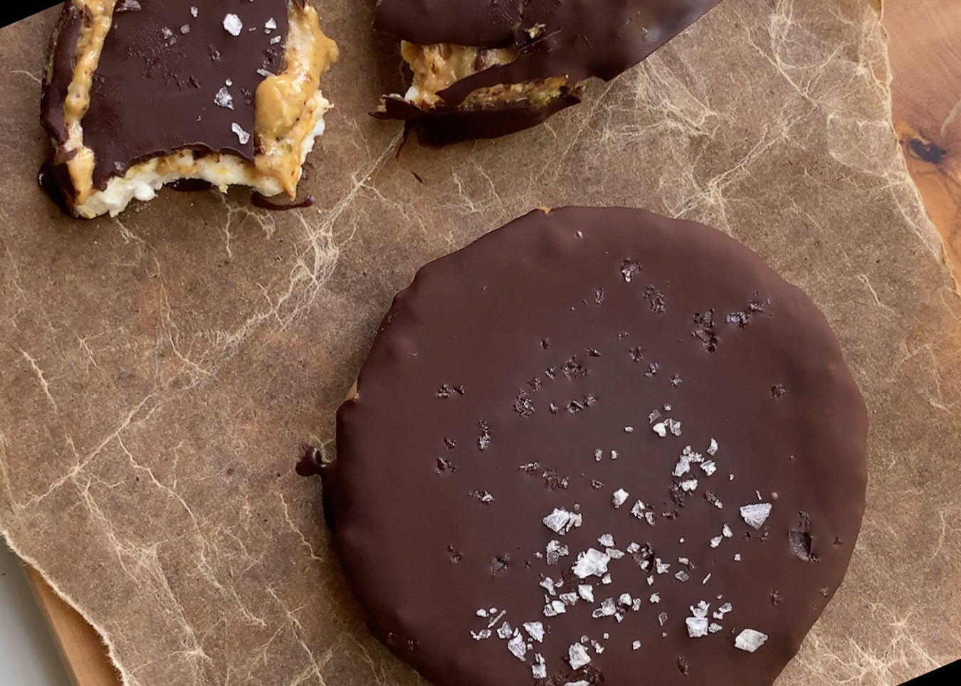 Beeya PB & Chocolate Rice Cake Treats Recipe