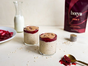 PB&J Overnight Oats