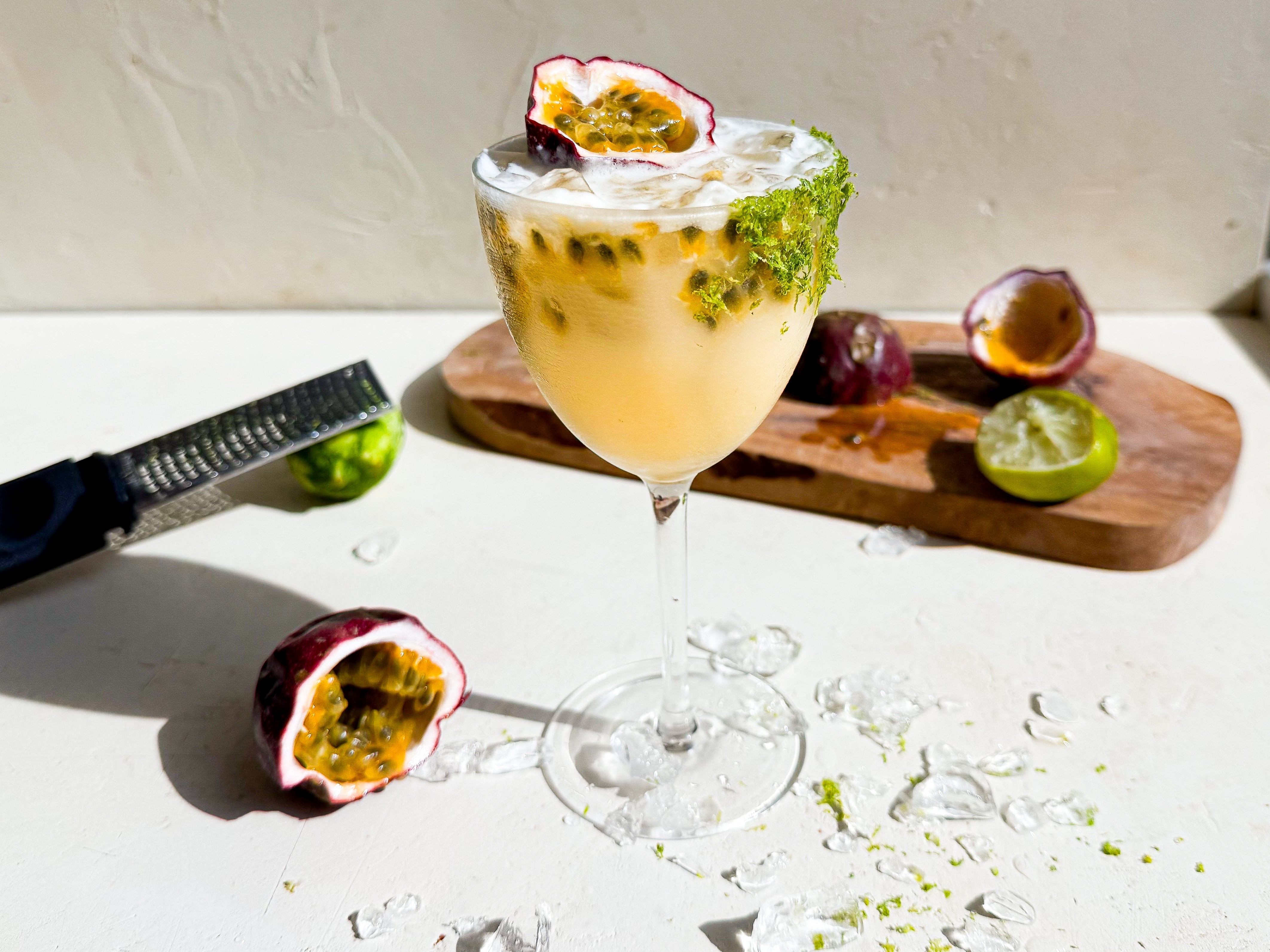 Passionfruit Coconut Limeade Recipe