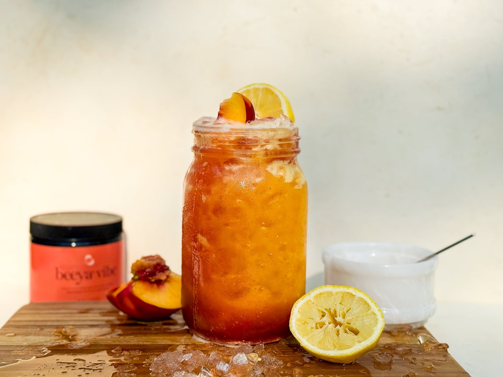 Pomegranate Peach Electrolyte Lemonade