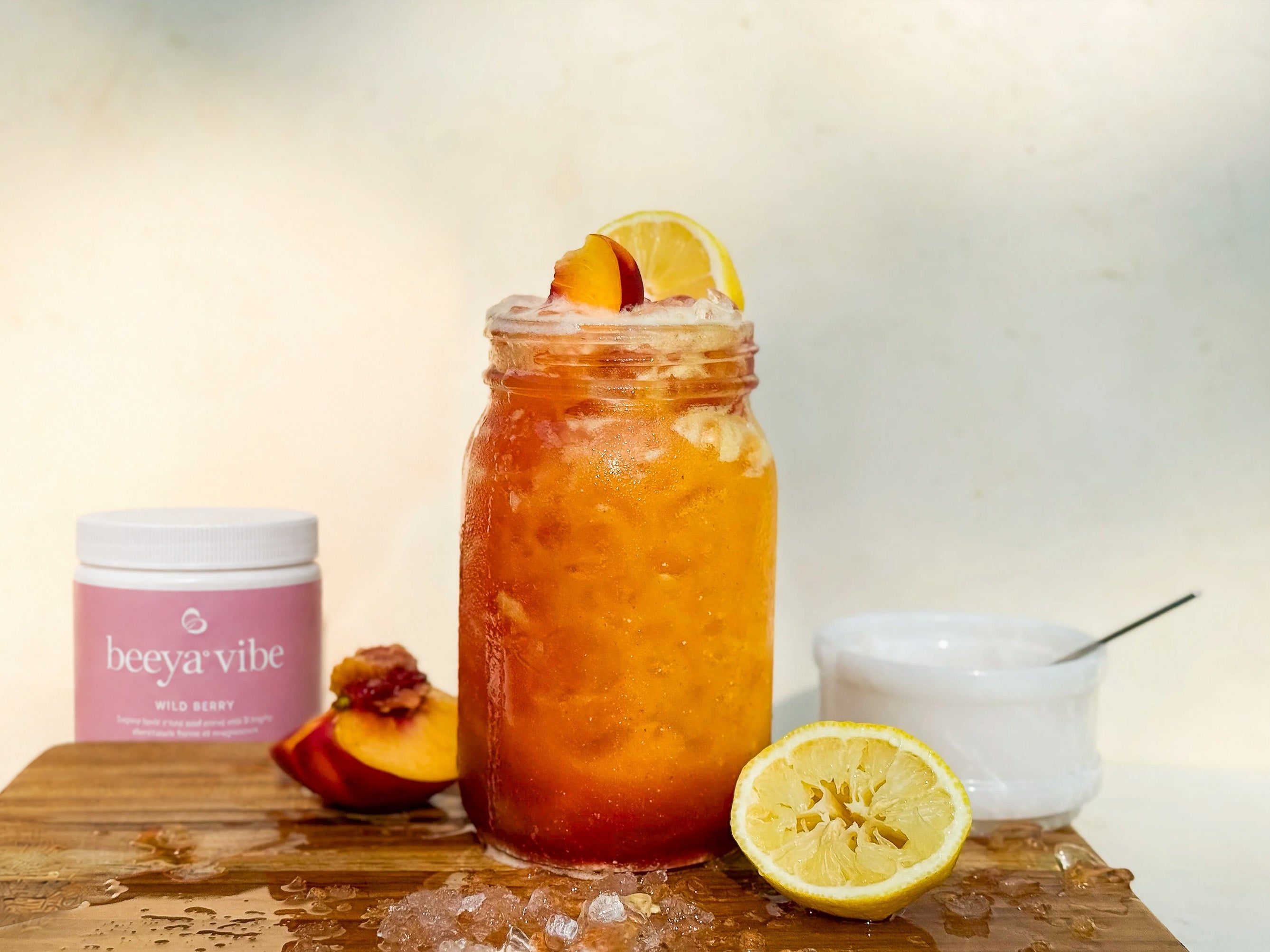Berry Peach Electrolyte Lemonade 