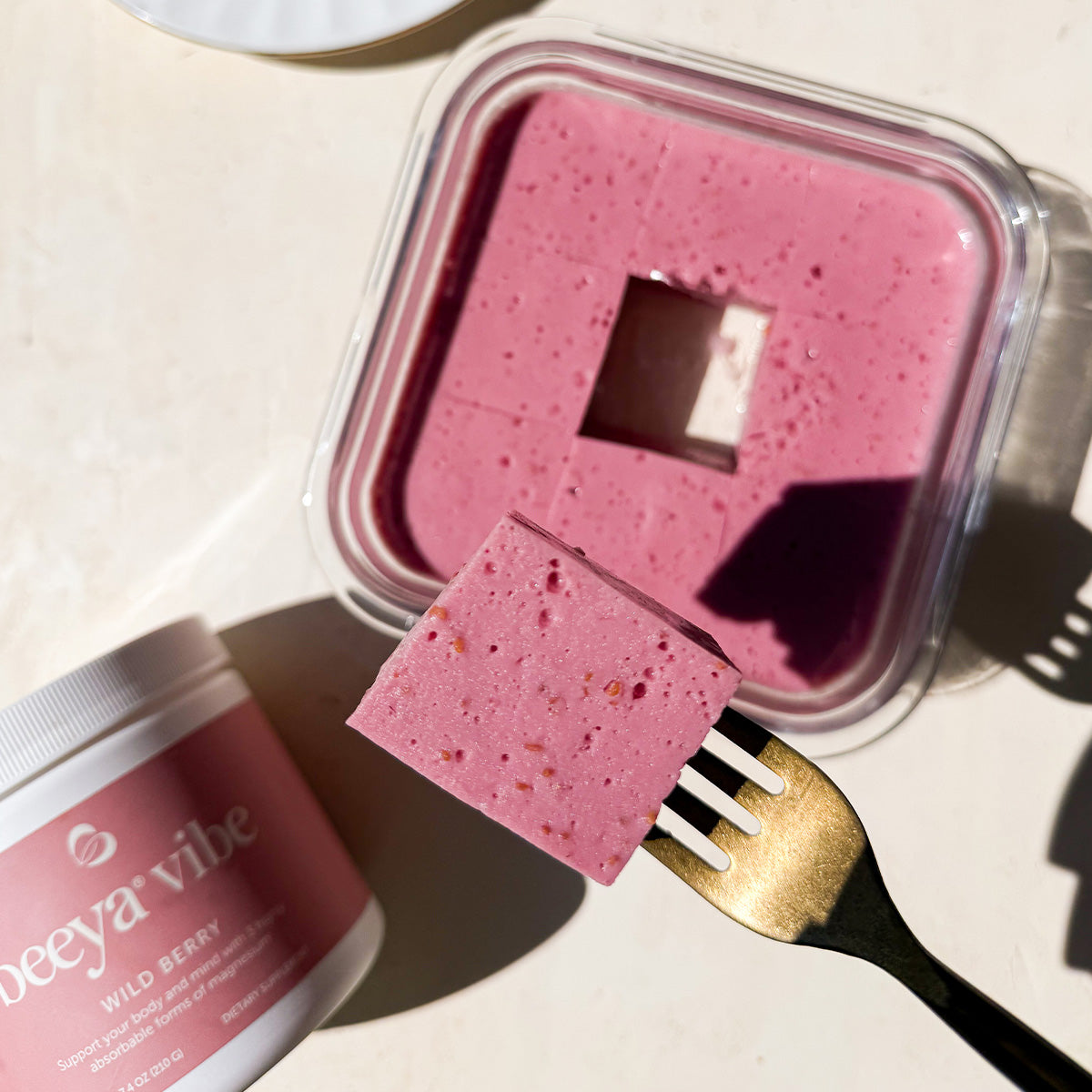 Raspberry Magnesium Protein Gummies