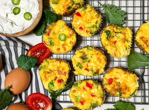 Huevos Rancheros Egg Muffins