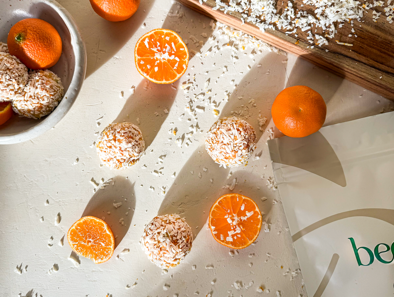 Orange Protein Balls Recipe