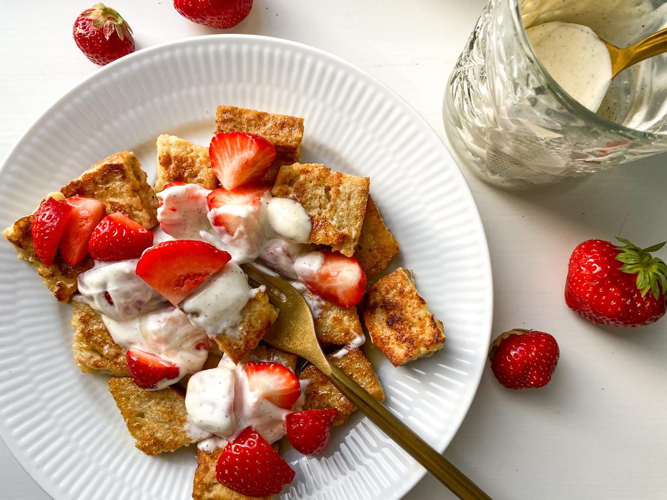 Strawberry French Toast Bites Recipe