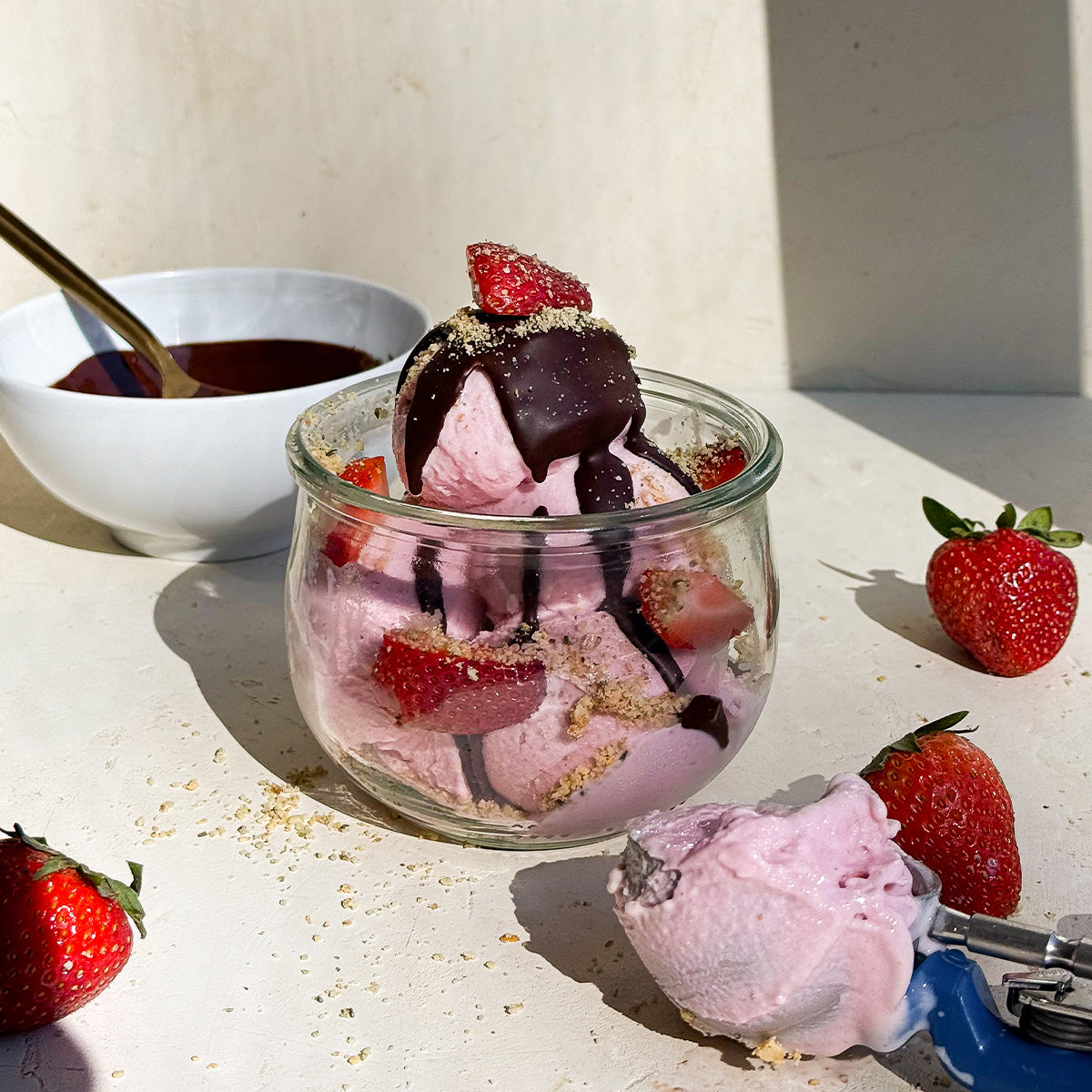 Strawberry Magnesium Ice Cream Recipe