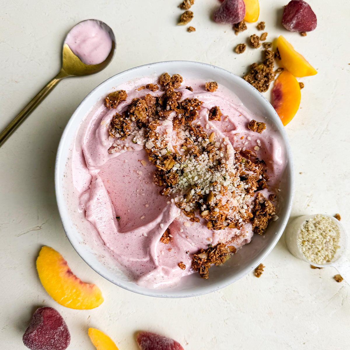 Strawberry Peach Smoothie Recipe