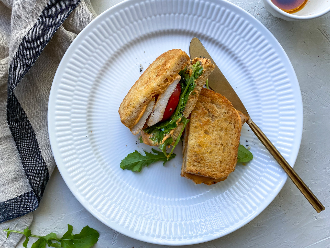 Spicy Turkey & Hummus Sandwich Recipe