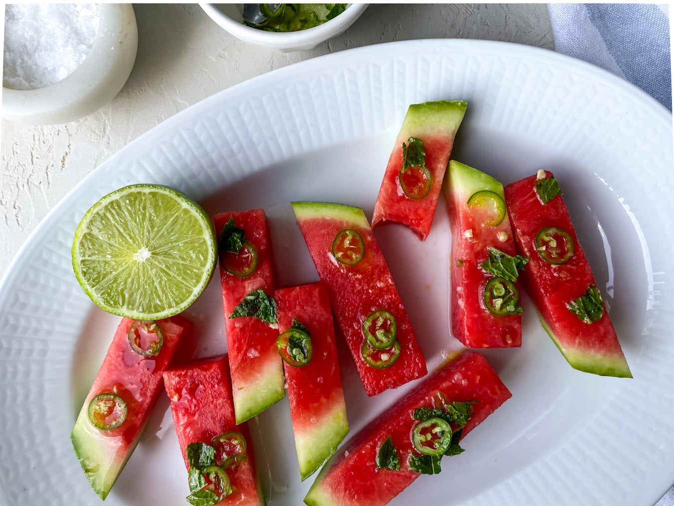 Spicy Watermelon Snack Recipe
