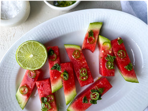 Spicy Watermelon Snack Recipe