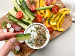 Hormone Balancing Veggie Dip Recipe