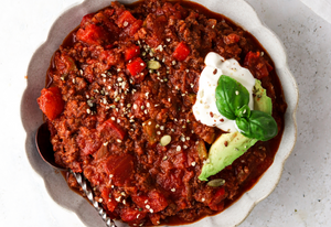 Grass Fed Beef Chili Recipe